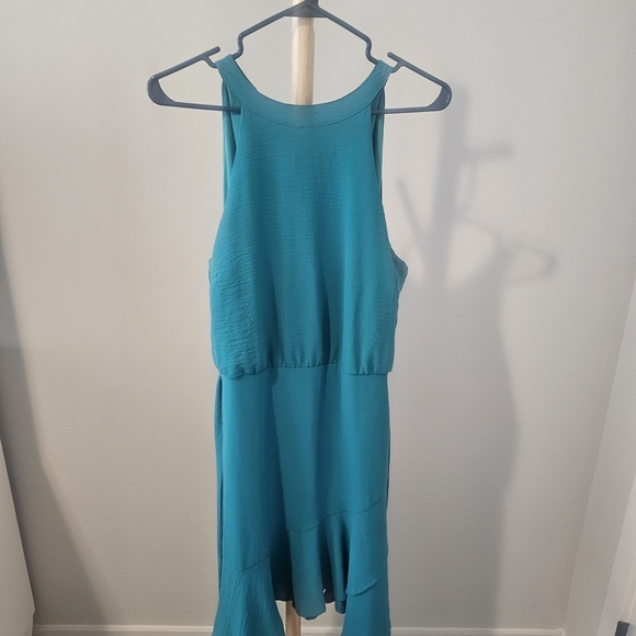 fab'rik Vibrant Teal Dress, Size M - Picture 1 of 3